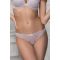 Трусики стрінг REBEKA - Jasmine Lingerie сірий/рожевий