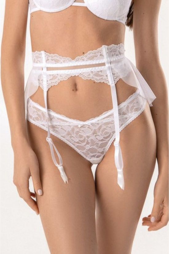 Трусики стринг Shirly - Jasmine Lingerie, цвет: белый
