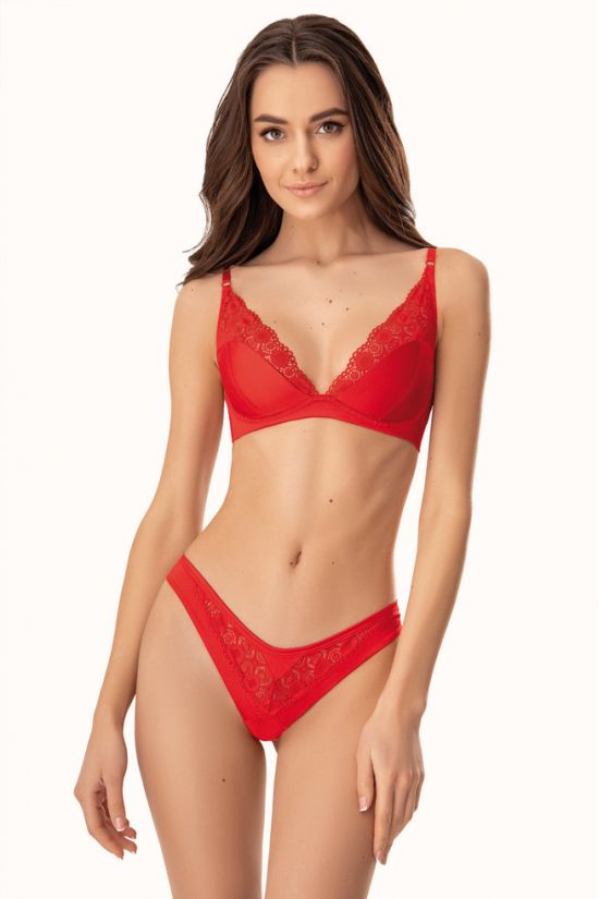 Трусики стринг Adelia - Jasmine Lingerie, цвет: красный