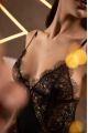 Ночная сорочка Stella - Jasmine Lingerie, цвет: черный
