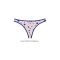 Трусики стринг Eliss - Jasmine Lingerie