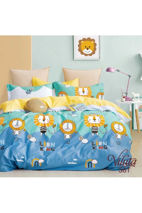 561 Комплект постельного белья подростковый сатин - Вилюта
