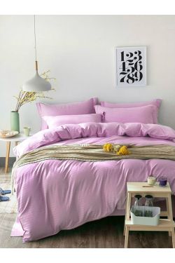 Сатин Stripe PINK ROSE 1/1см - Комфорт-текстиль