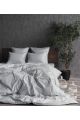 Сатин Stripe LUX GRAY PEARL 1/1см - Комфорт-текстиль