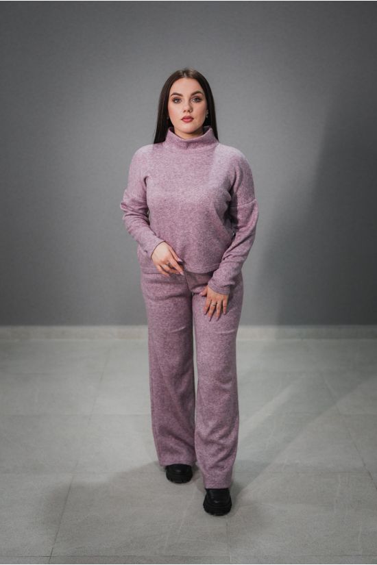 Костюм ангорка (водолазка+штаны) - Y.M Textile